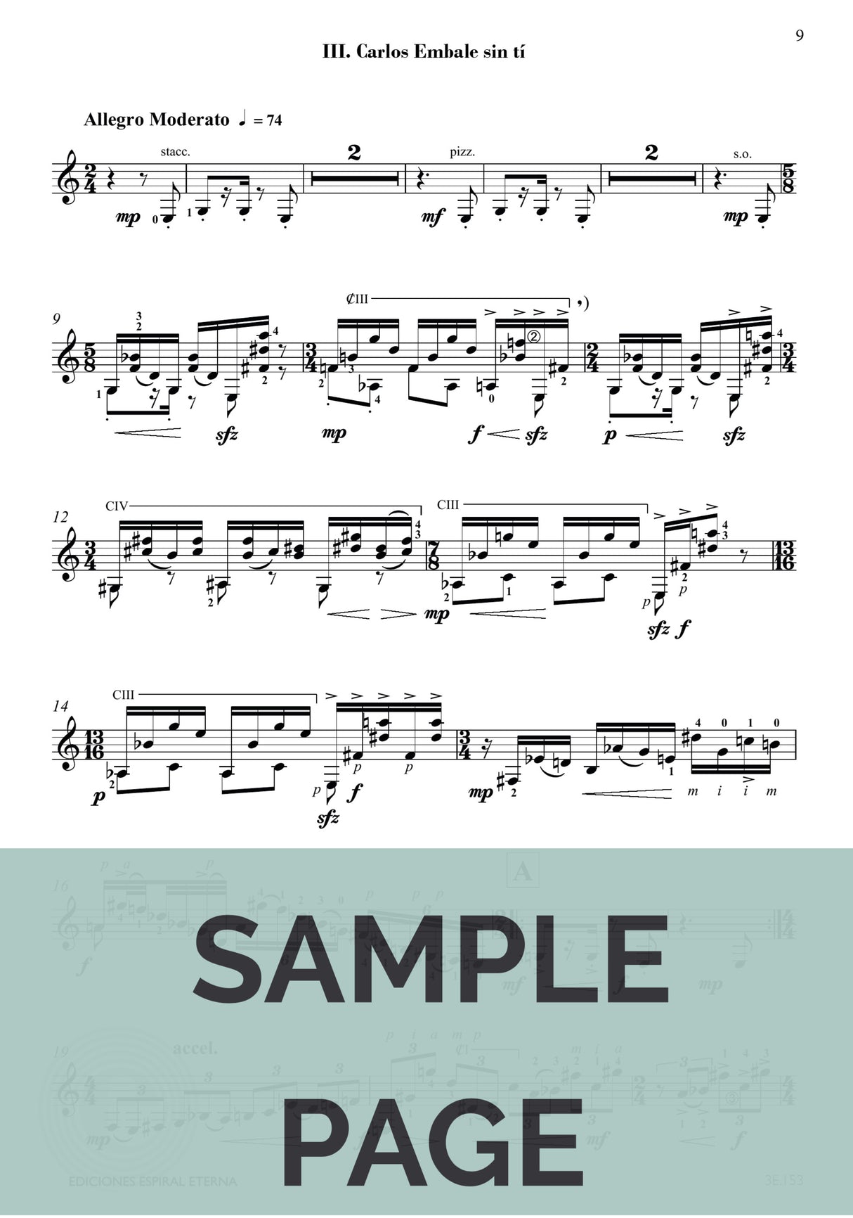 Brouwer: Sonata Cubana No. 7