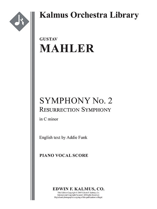Mahler: Symphony No. 2 in C Minor