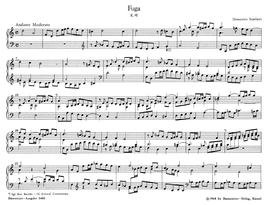 Scarlatti: Sonatas and Fugues for Organ