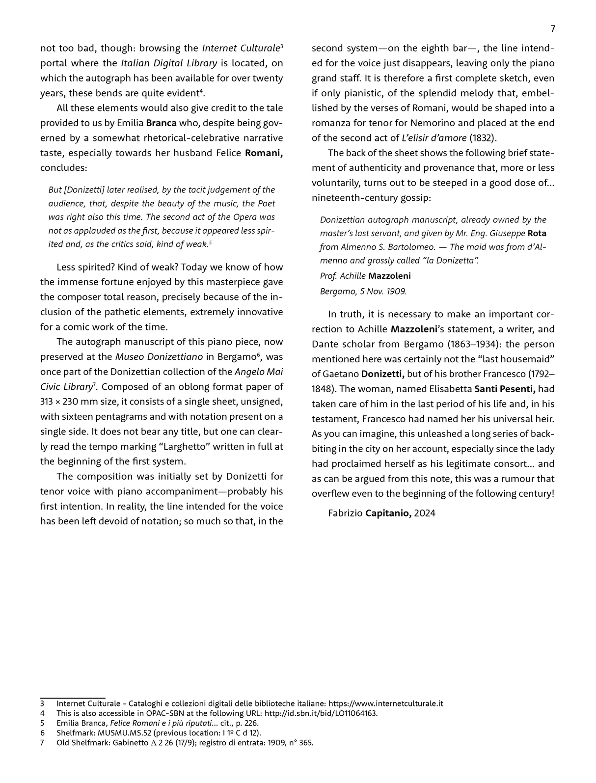 Donizetti: Larghetto "Una furtiva lagrima"