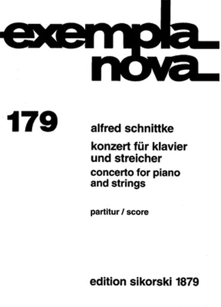 Schnittke: Concerto for Piano and String Orchestra