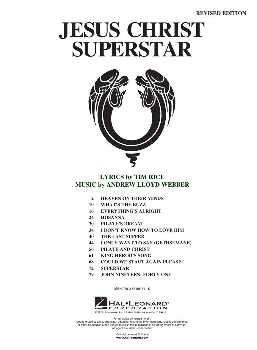 Webber: Jesus Christ Superstar – Revised Edition