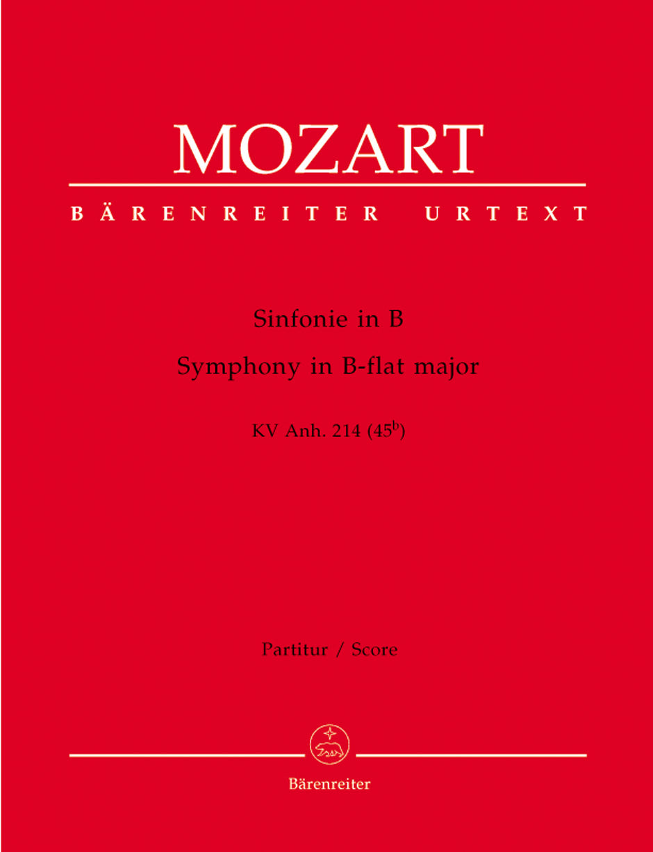 Mozart: Symphony in B-flat Major, K. Anh. 214 (45b)