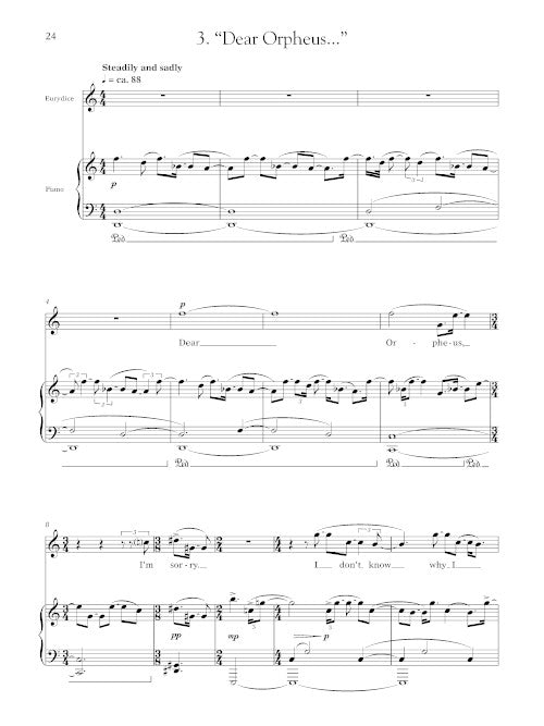 Aucoin: Three Soprano Arias from Eurydice