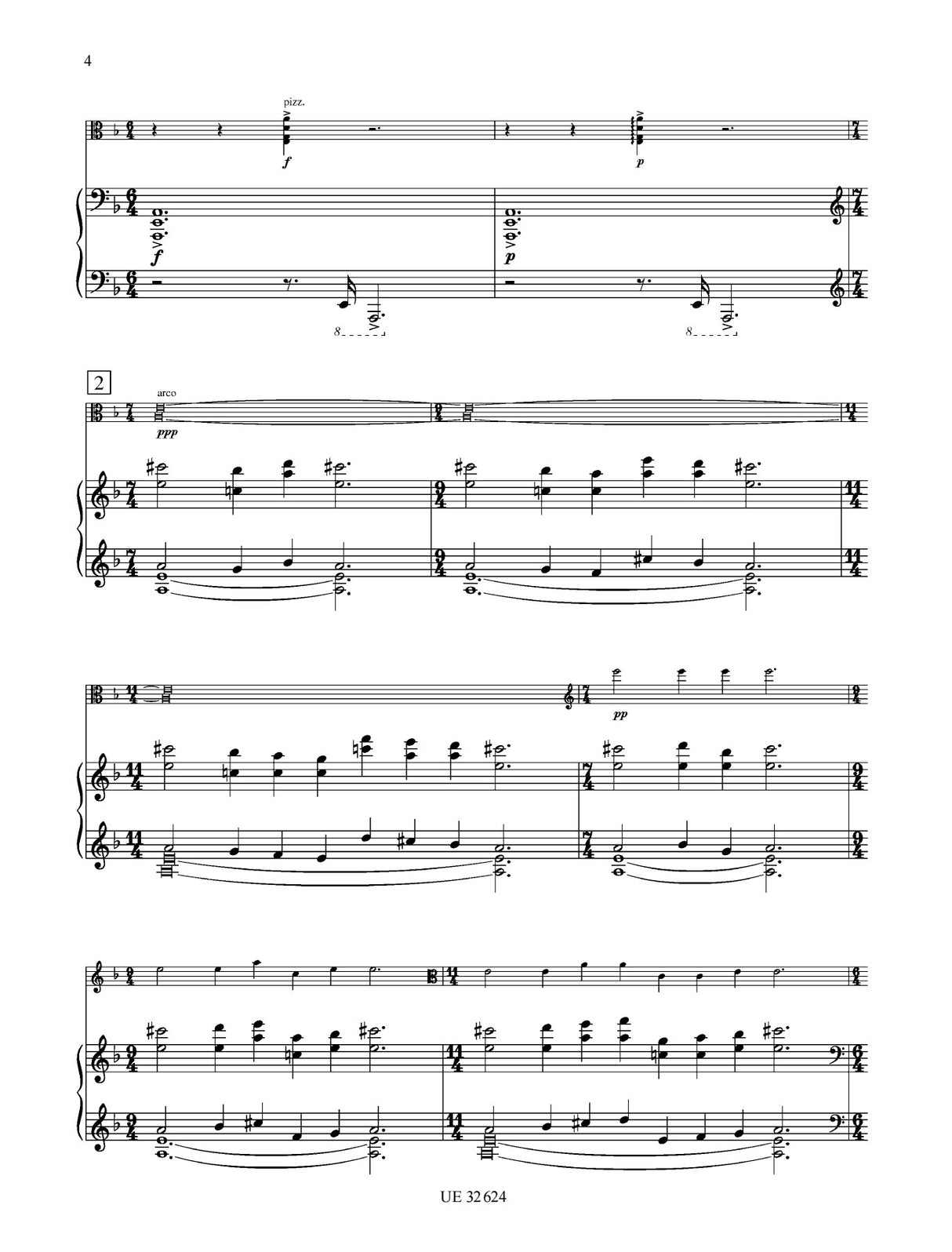 Pärt: Fratres (for viola & piano)