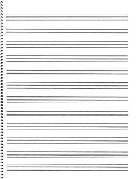 Passantino Manuscript Paper - 9" x 12"