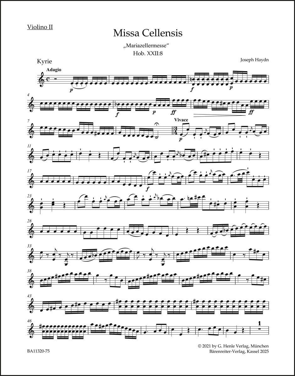 Haydn: Missa Cellensis, Hob. XXII:8