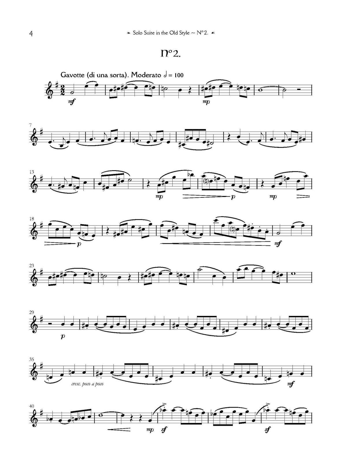 Mecionis: Solo Suite in the Old Style