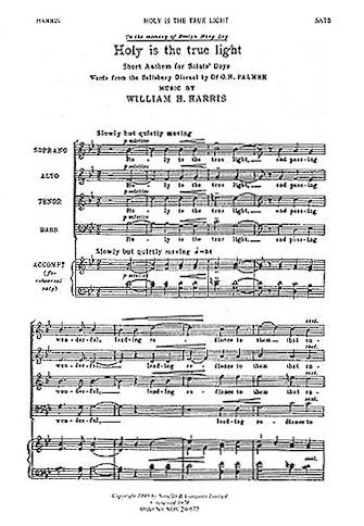 Harris: Holy Is the True Light