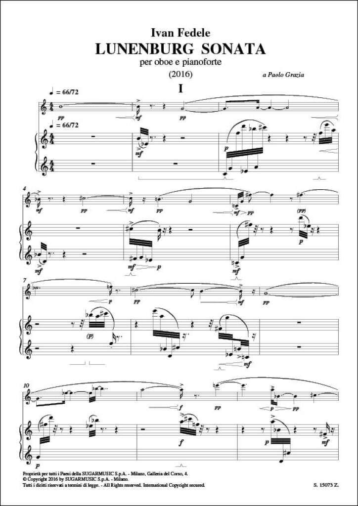 Fedele: Lunenburg Sonata