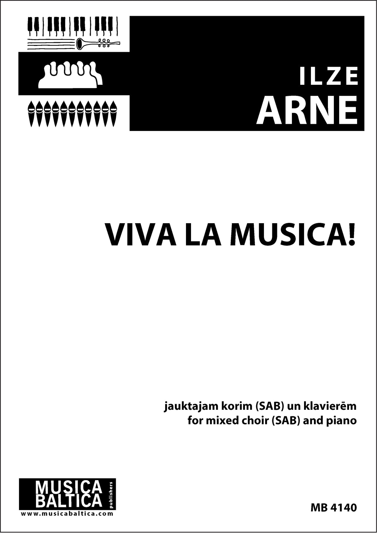 Arne: Viva la Musica (Mixed Choir)