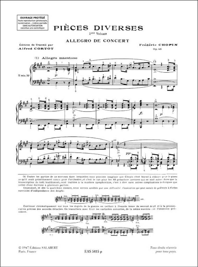 Chopin: Diverse Pieces – Volume 2