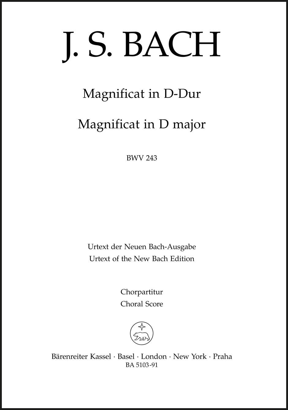 Bach: Magnificat in D Major, BWV 243