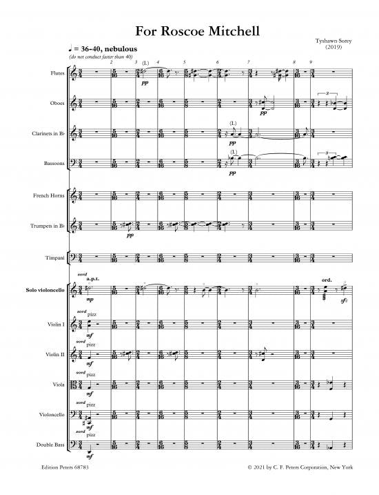 Sorey: For Roscoe Mitchell