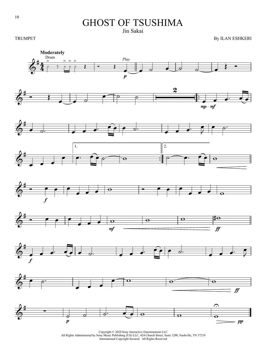 Popular Video Game Music - Trumpet