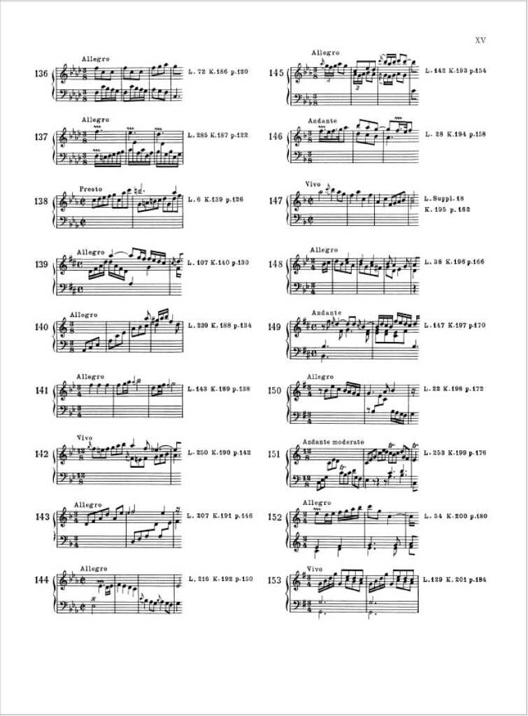 Scarlatti: Keyboard Sonatas - Volume 3 (K. 139-140, 148-201)