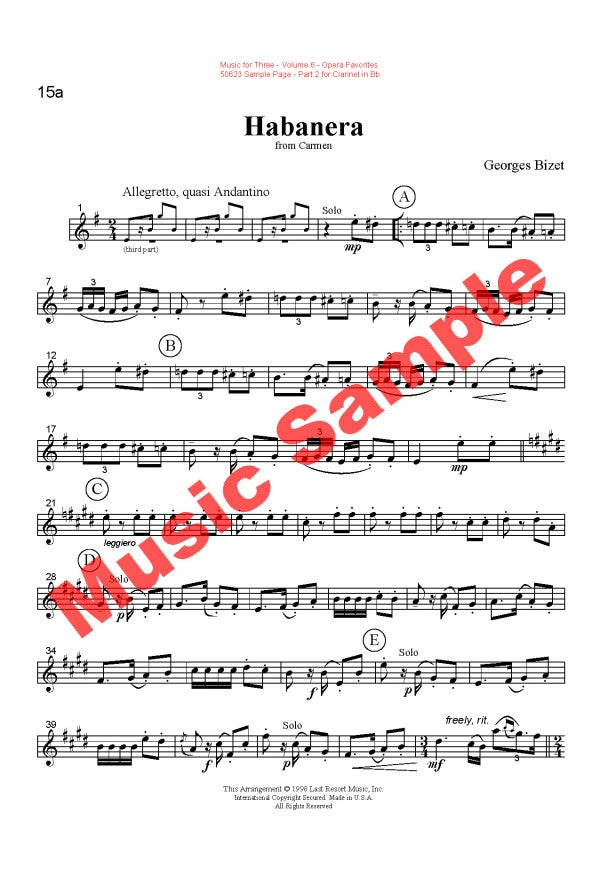 Music for Three - Volume 6