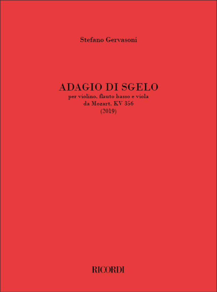 Gervasoni: Adagio Di Sgelo