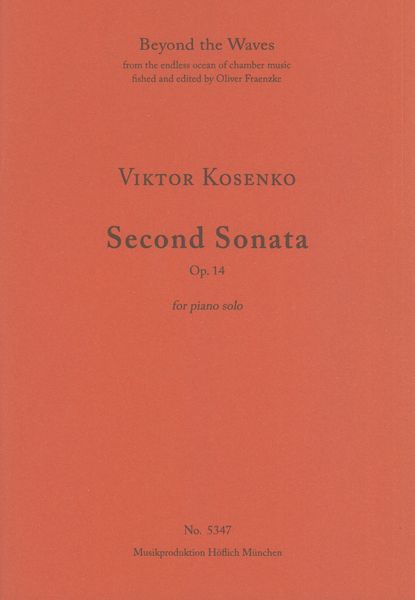 Kosenko: Second Sonata, Op. 14