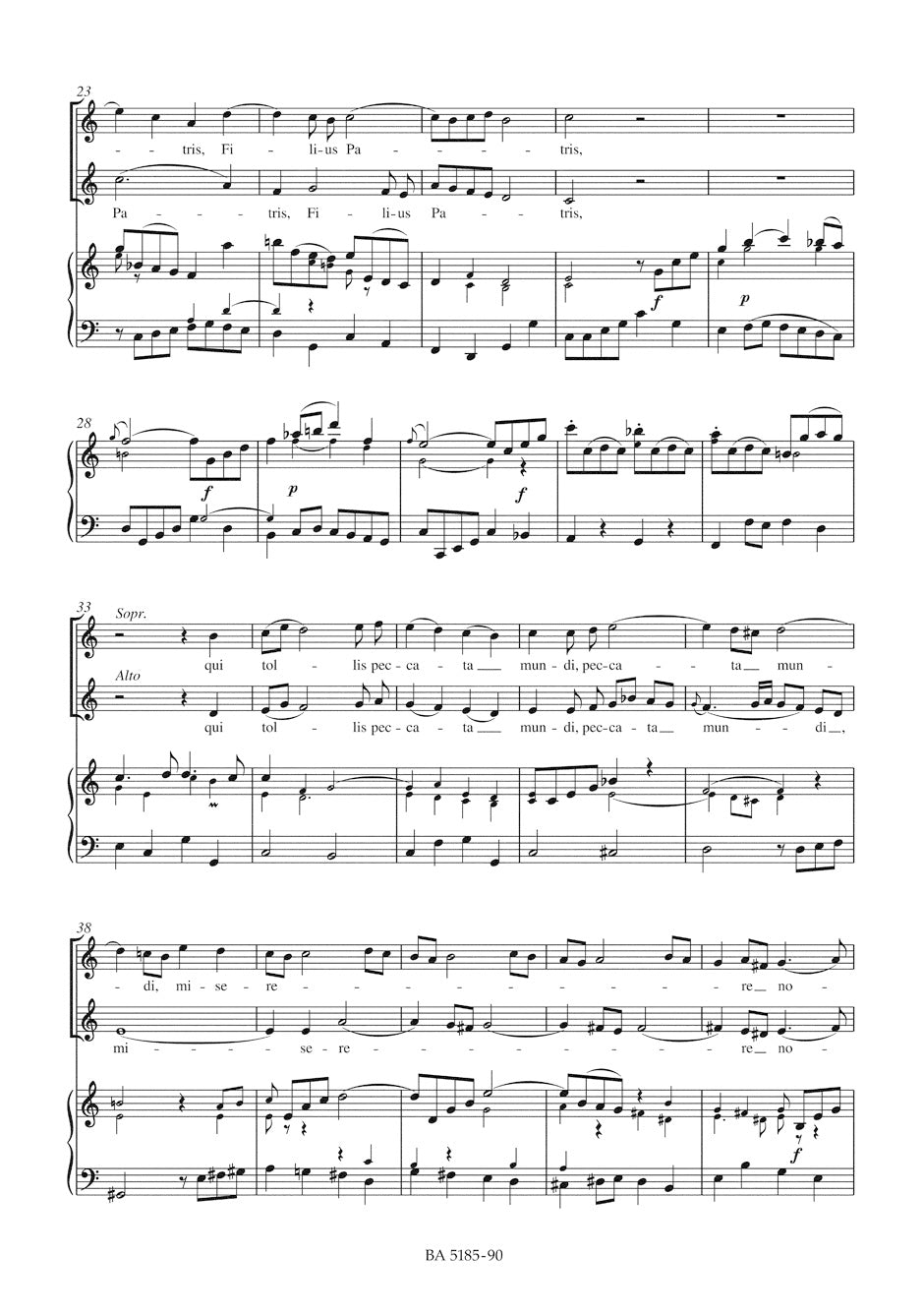 Bach: Mass in G Major, BWV 236