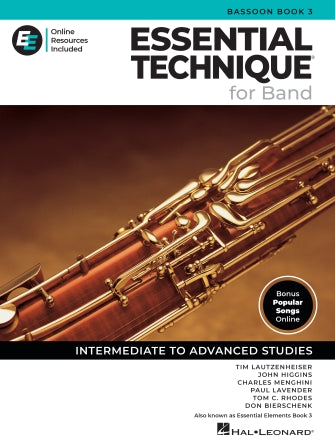 Essential Technique for Band – Book 3 (Essential Technique)