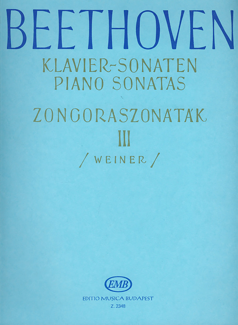 Beethoven: Piano Sonatas - Volume 3