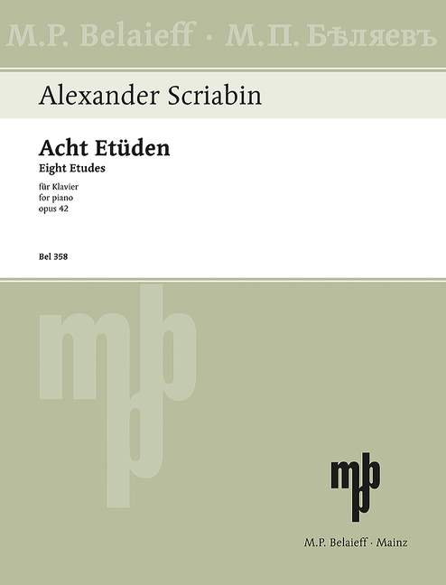 Scriabin: 8 Études, Op. 42