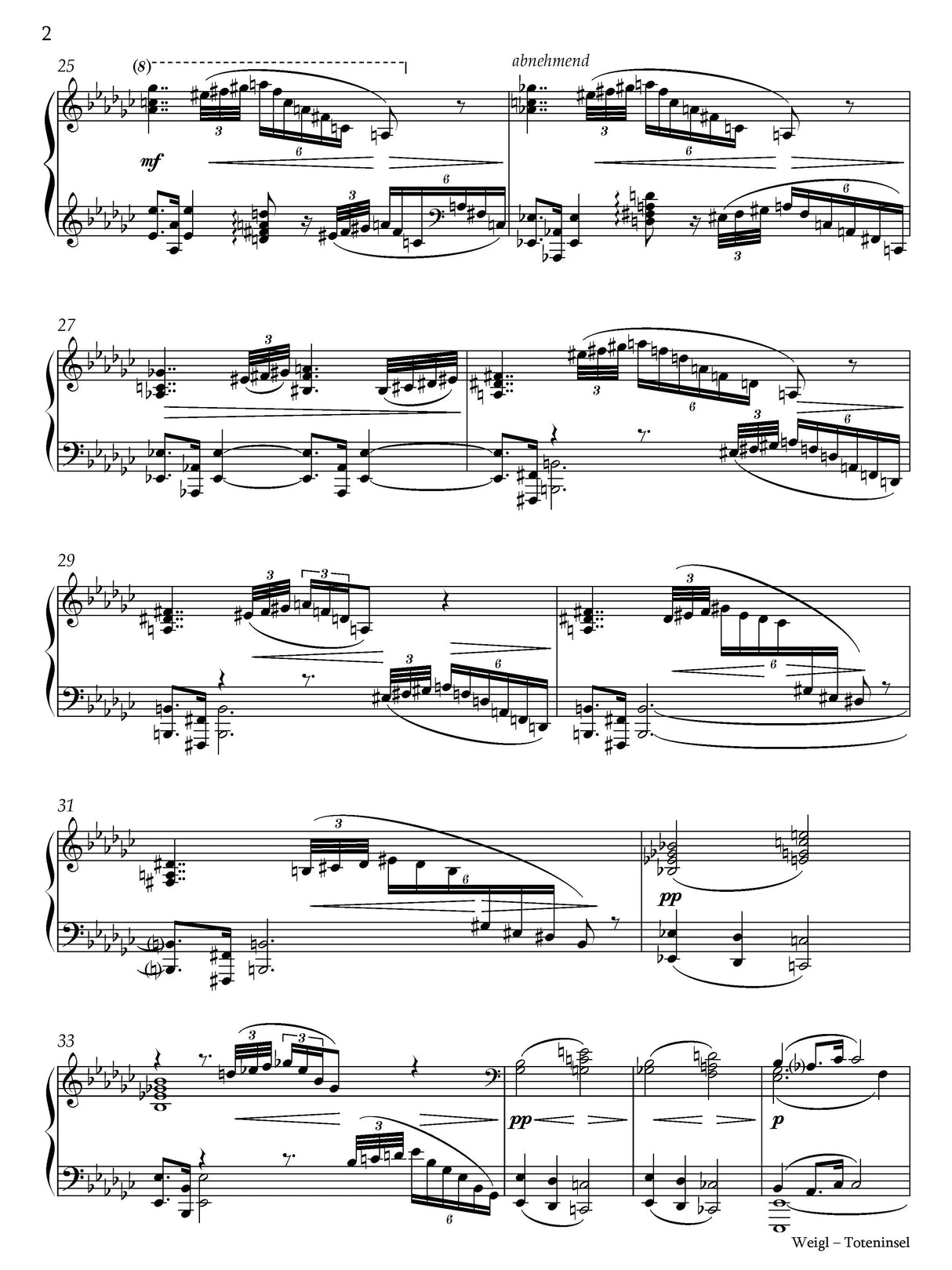 Weigl: Toteninsel (Isle of The Dead)