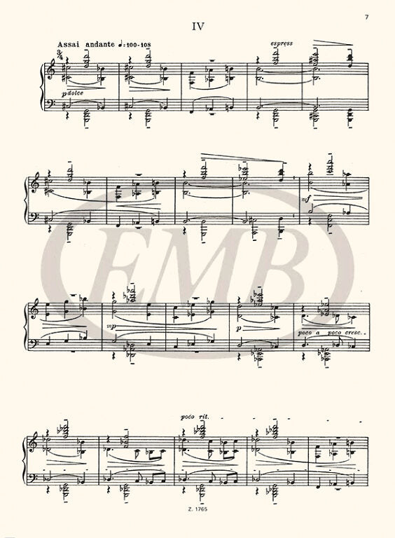 Bartók: 4 Dirges, Sz. 45, Op. 9a