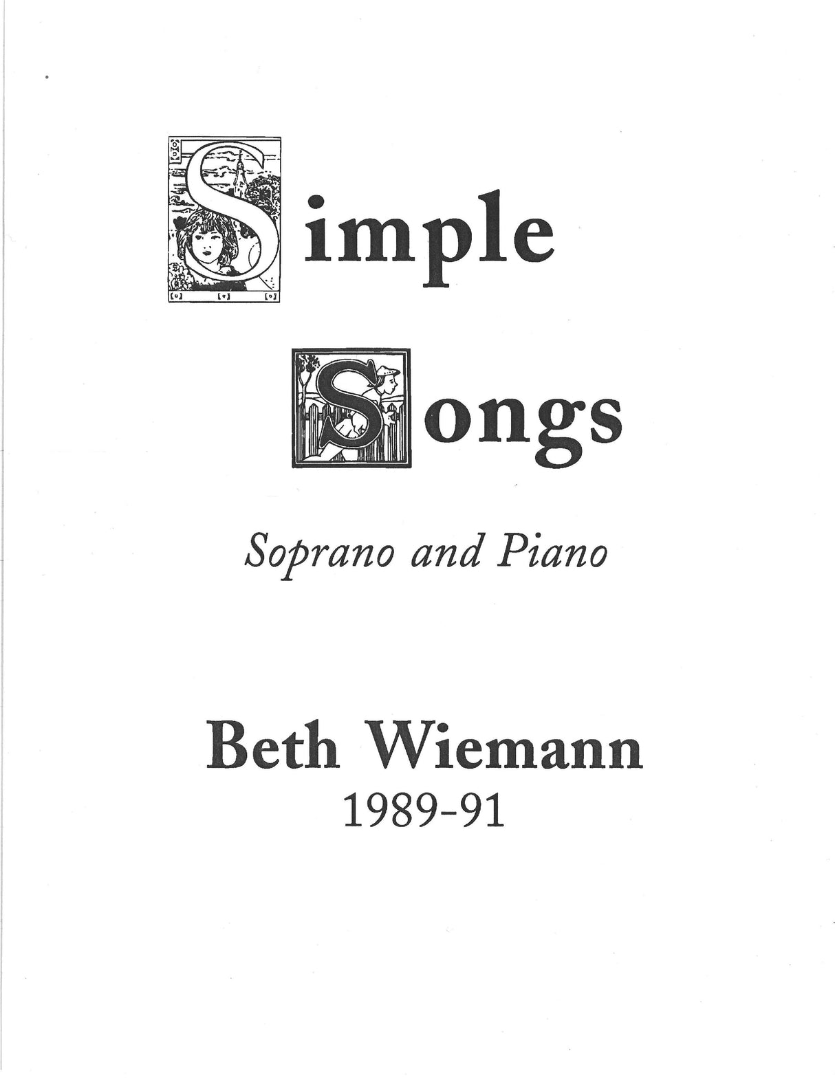 Wiemann: Simple Songs
