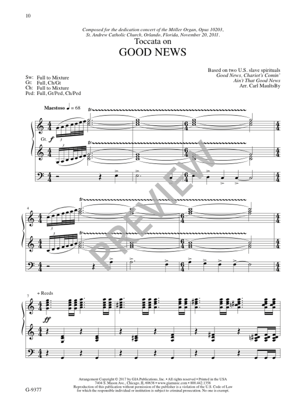 King of Kings - Volume 3 (Organ Music of Black Composers)