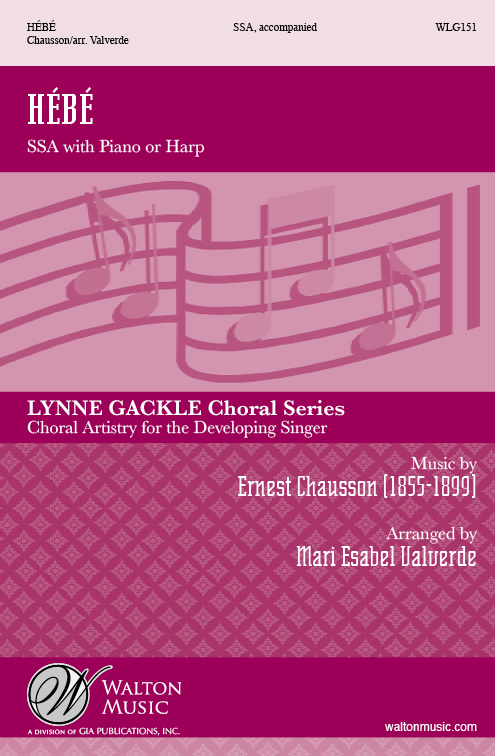 Chausson: Hébé (arr. for SSA)