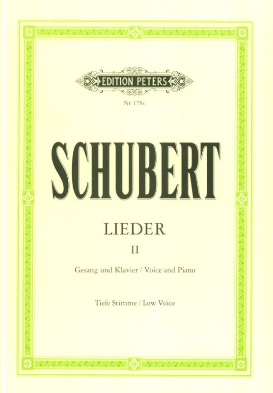 Schubert: Lieder - Volume 2