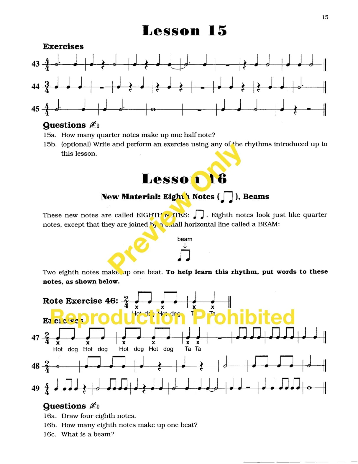 The Rhythm Book