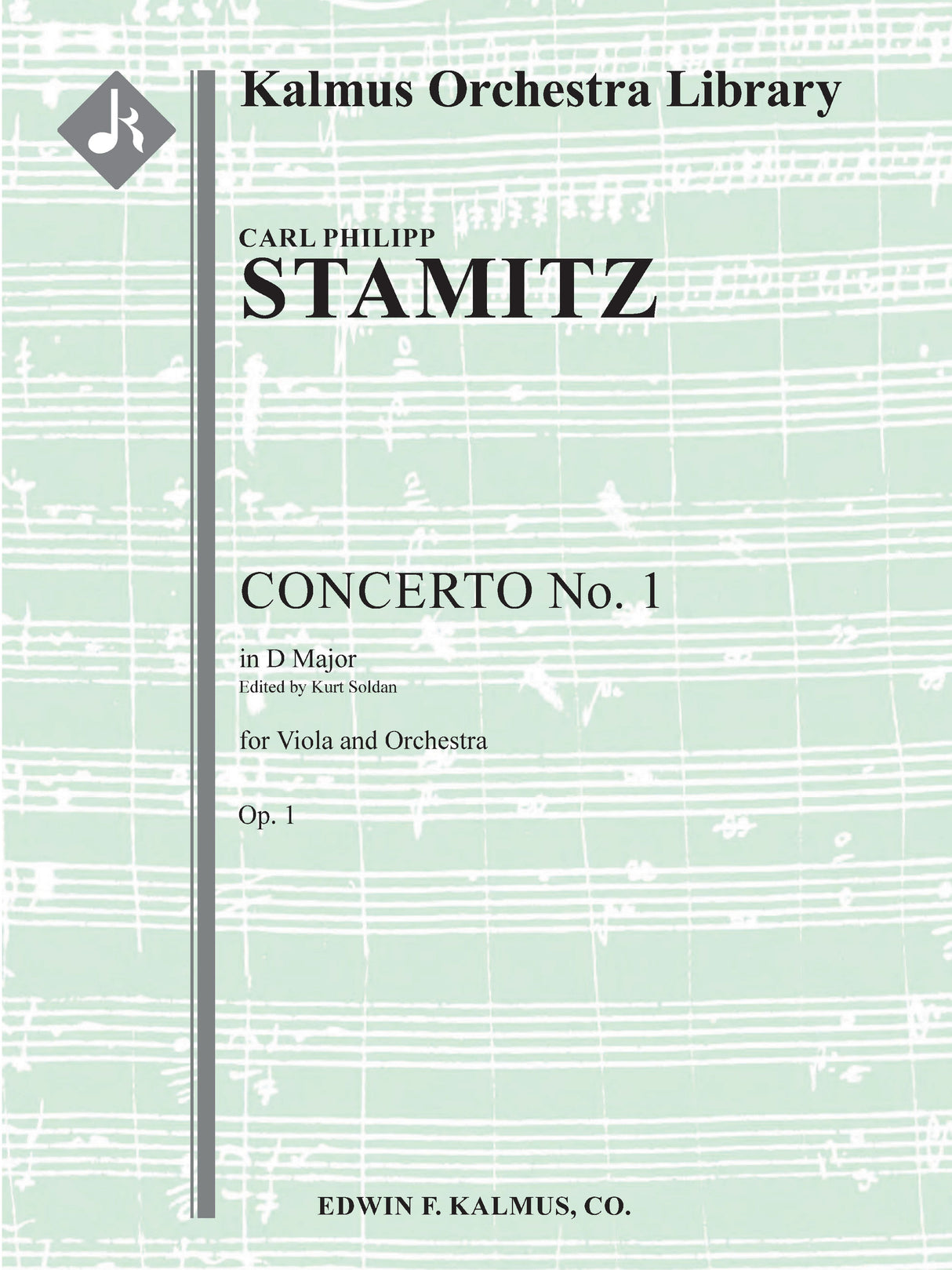 Stamitz: Viola Concerto No. 1 in D Major, Op. 1