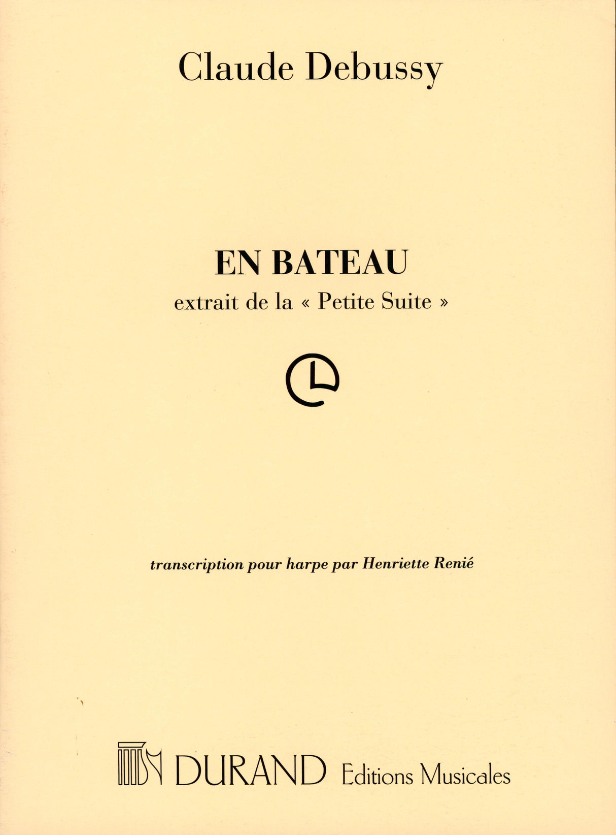 Debussy: En bateau (arr. for harp)
