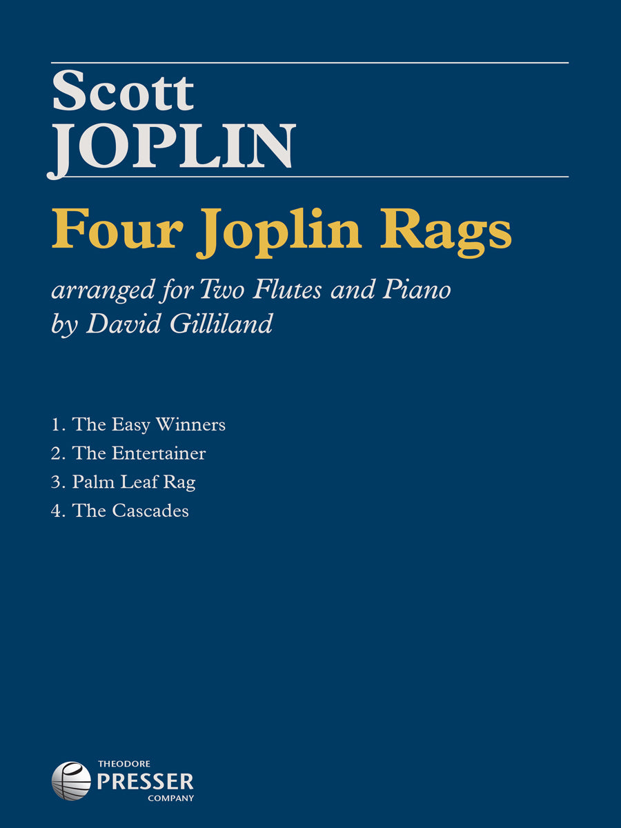 Joplin: Four Rags (arr. for 2 flutes & piano)