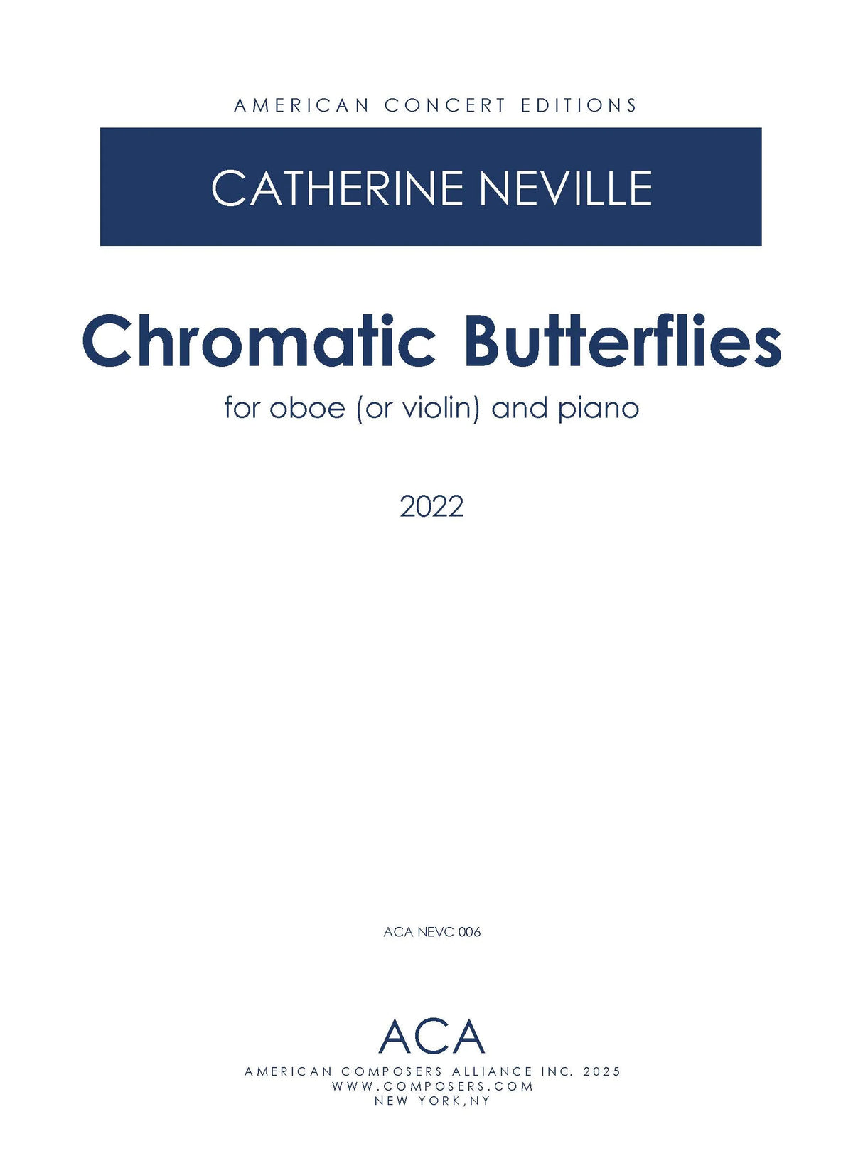 Neville: Chromatic Butterflies