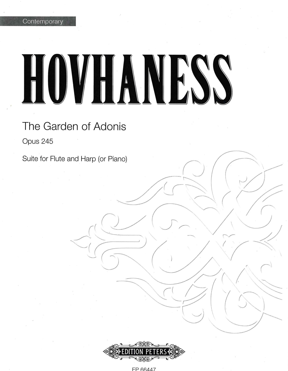 Hovhaness: The Garden of Adonis, Op. 245