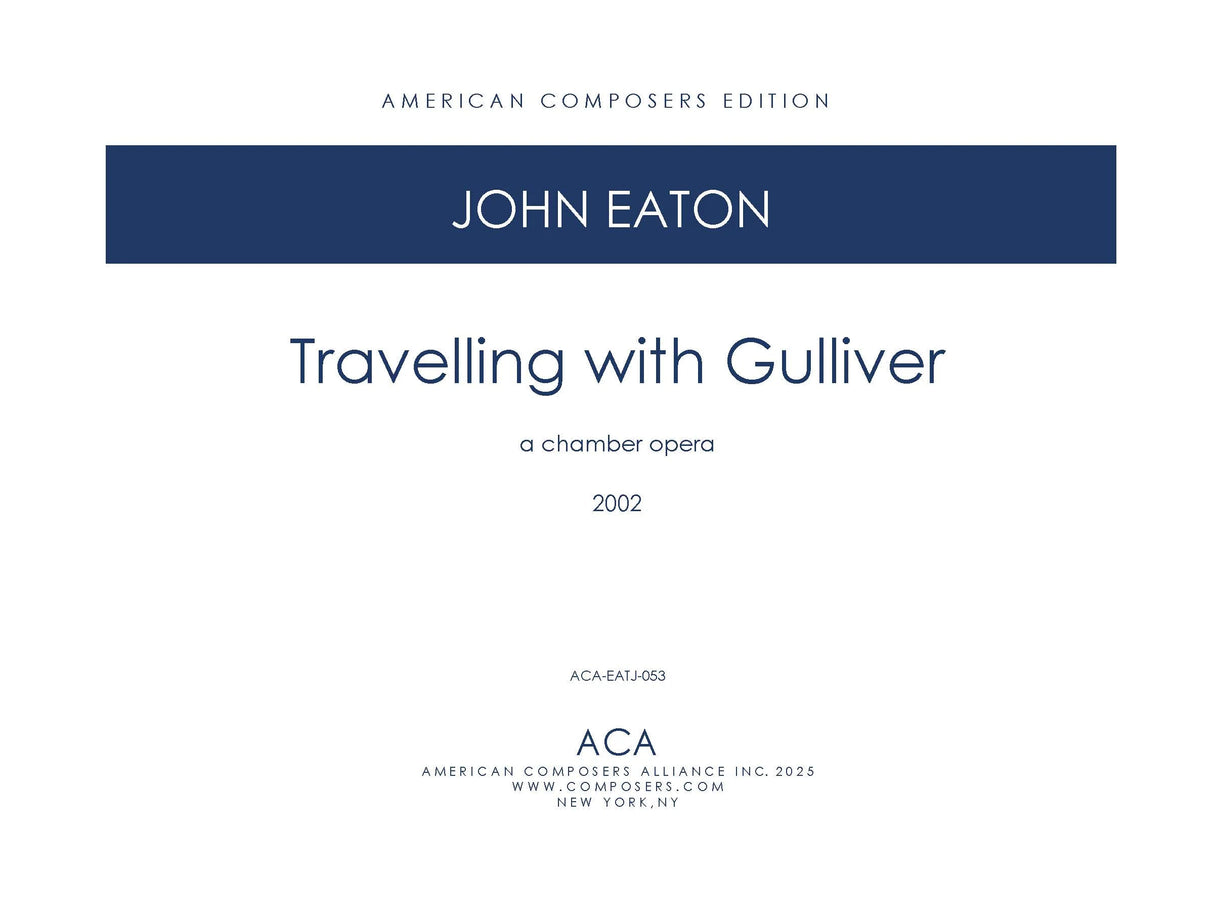 Eaton: Travelling with Gulliver