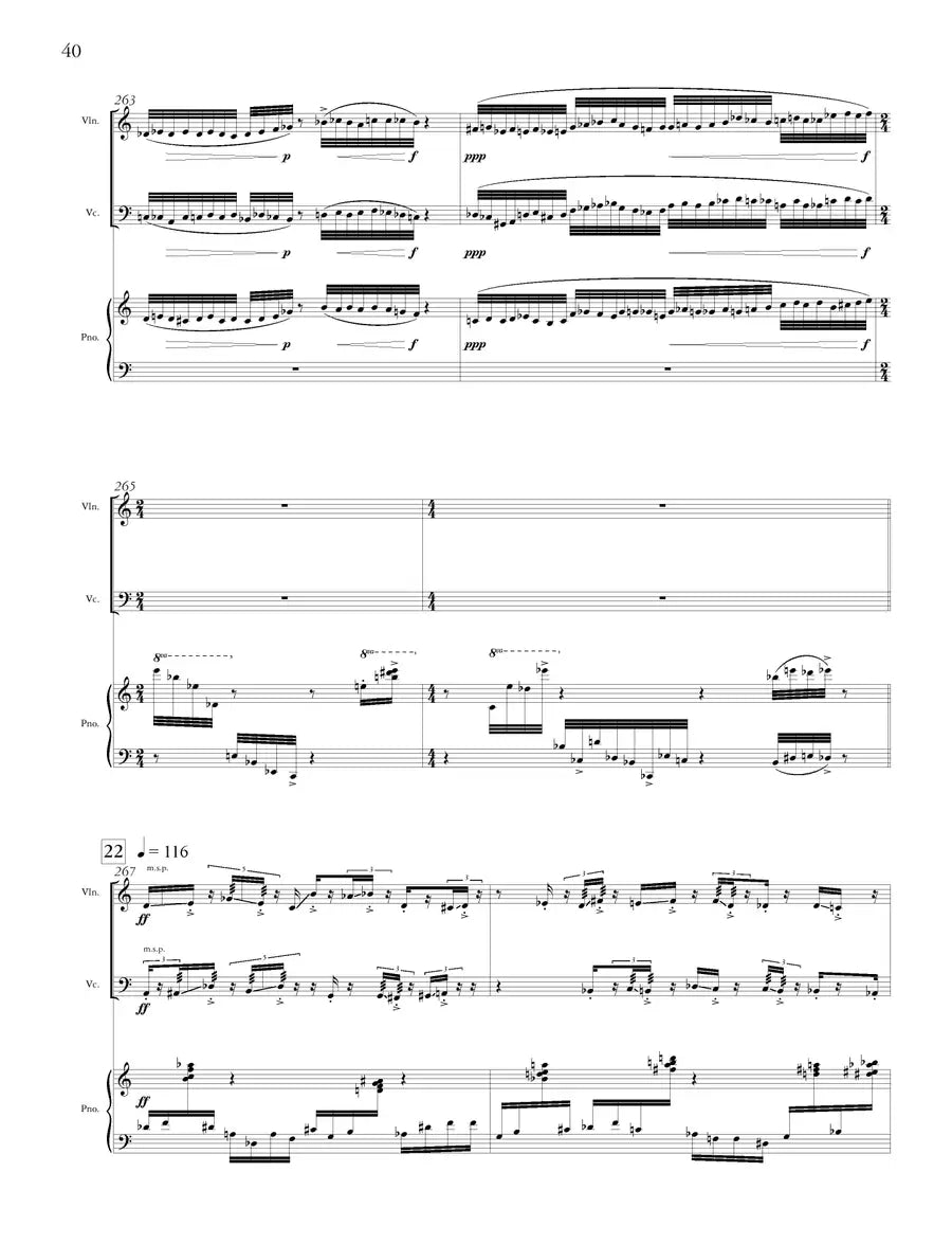 Lewis: Piano Trio No. 1