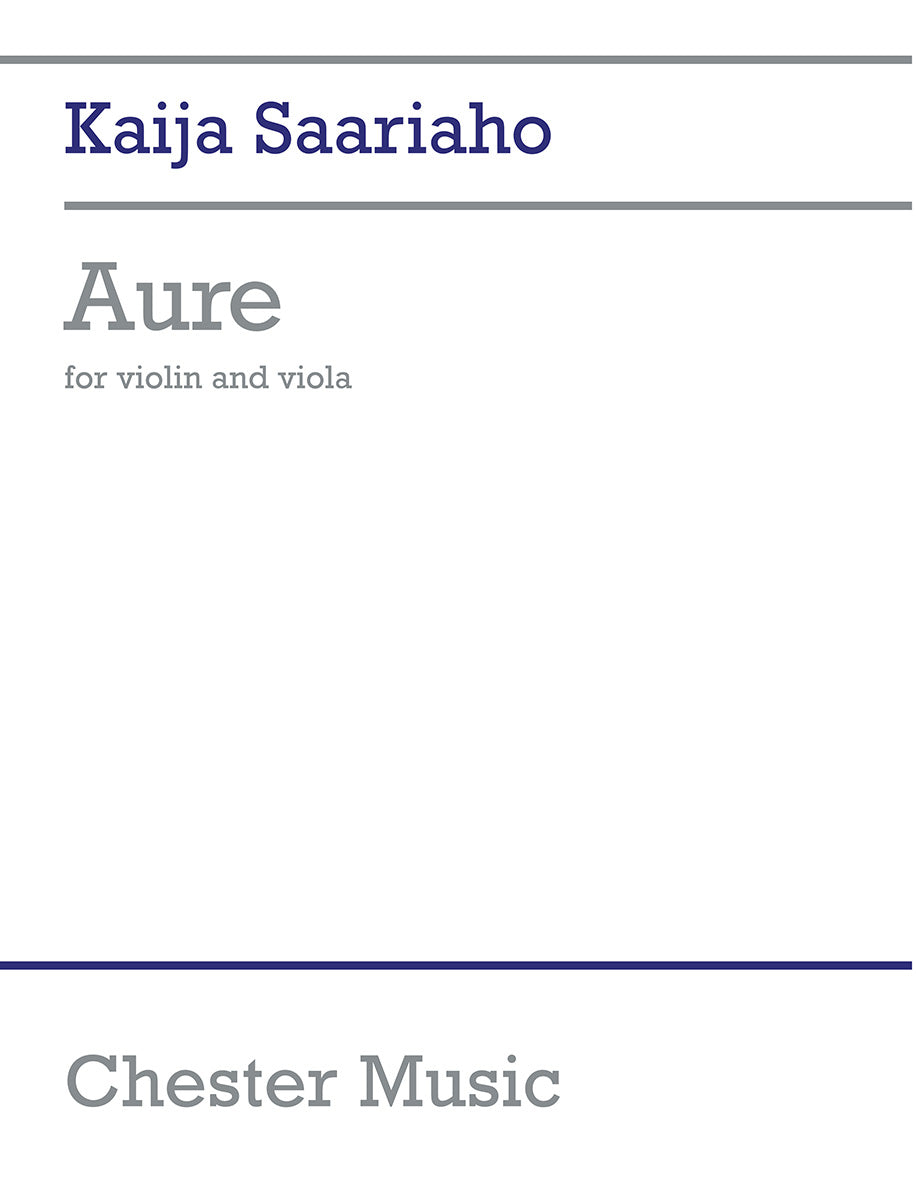 Saariaho: Aure