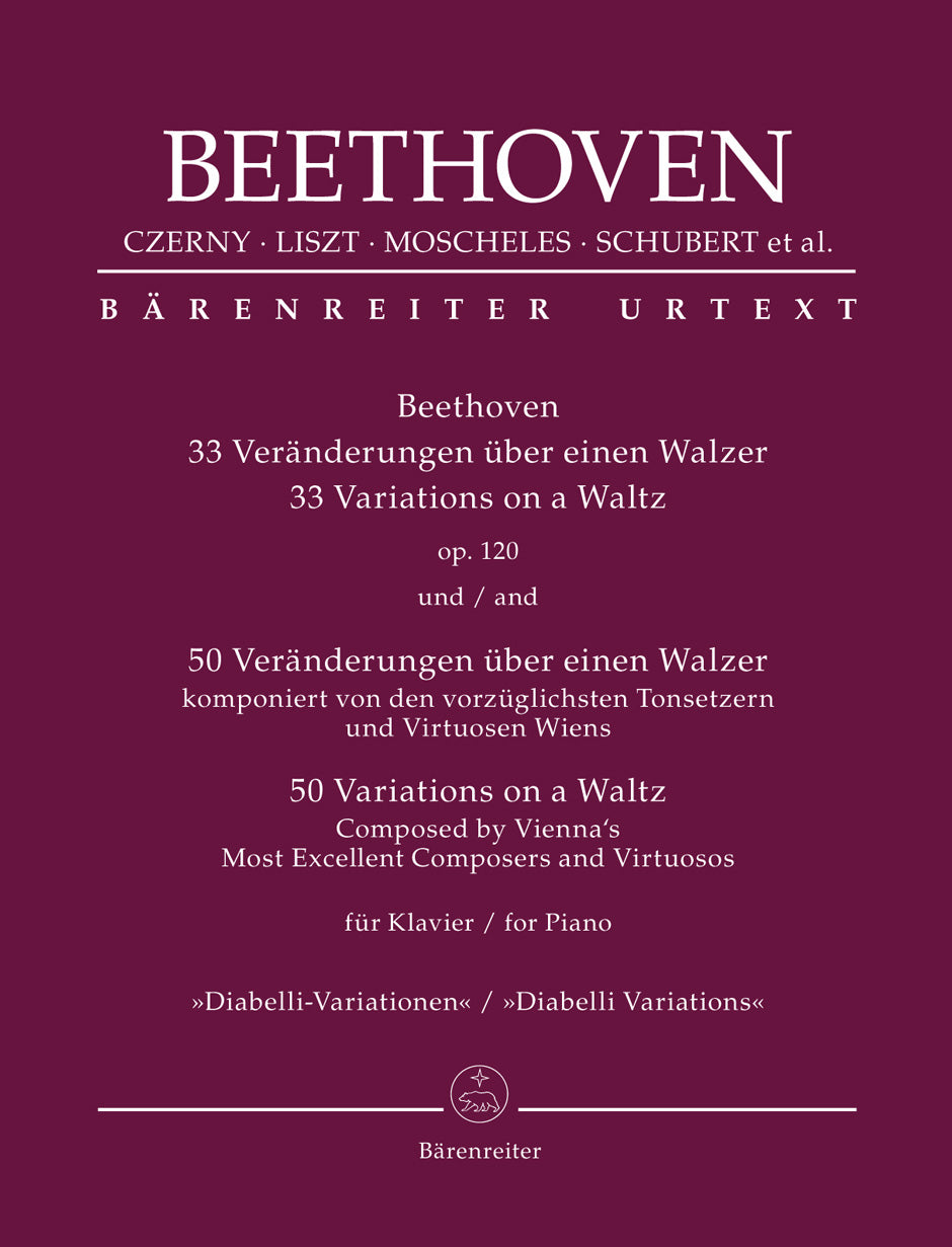 Beethoven: Diabelli Variations, Op. 120 / 50 Variations on a Waltz