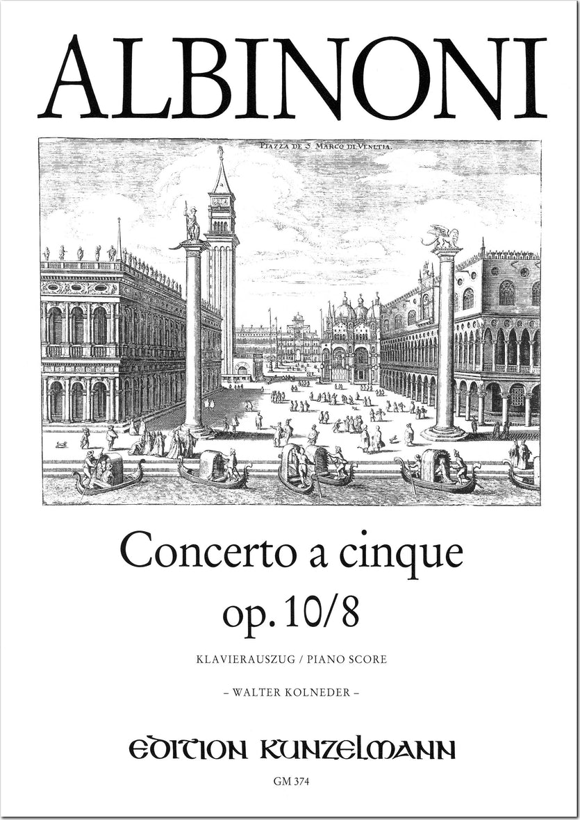 Albinoni: Concerto a cinque in G Minor, Op. 10, No. 8