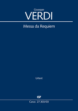 Verdi: Messa da Requiem (Version for Small Ensemble)