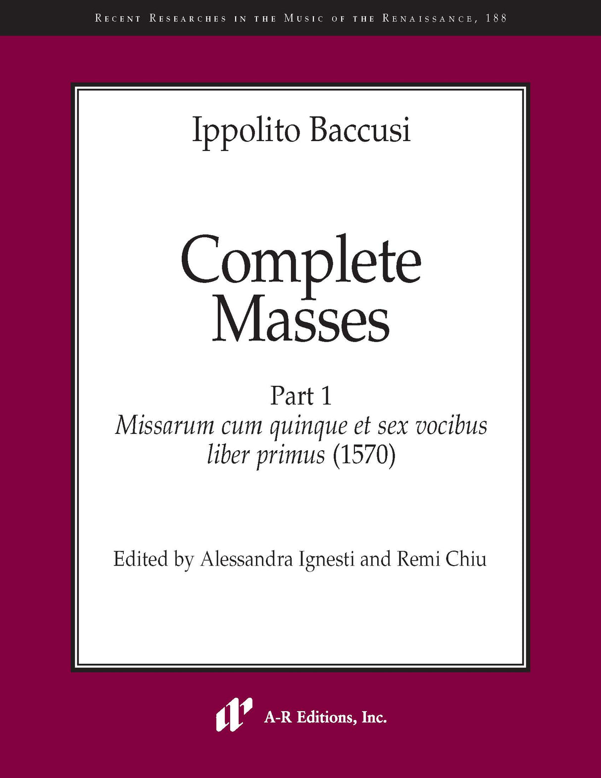 Baccusi: Complete Masses - Part 1
