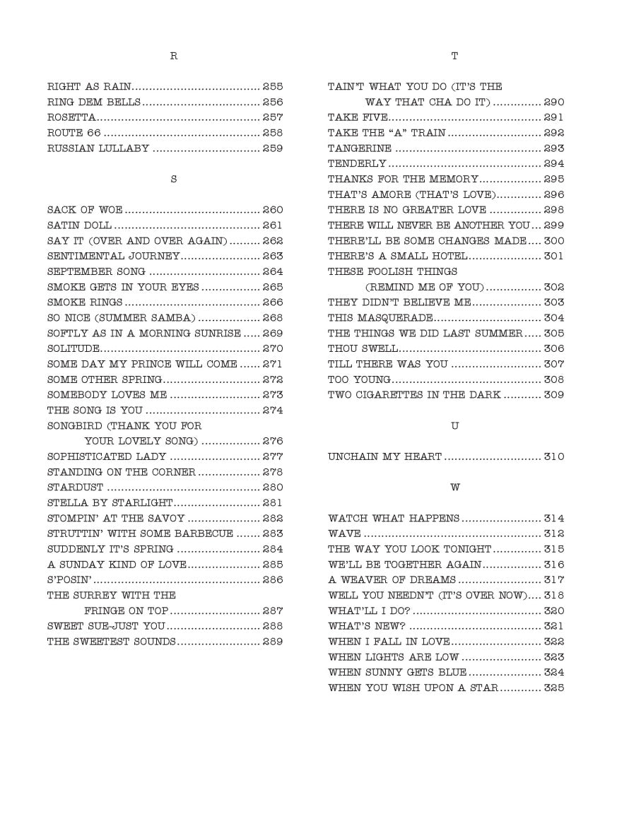 The Real Vocal Book – Volume I