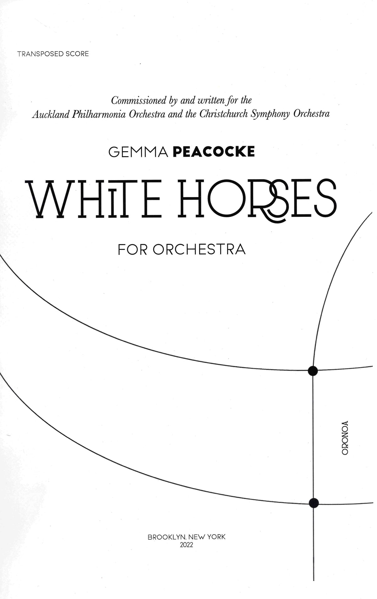 Peacocke: White Horses