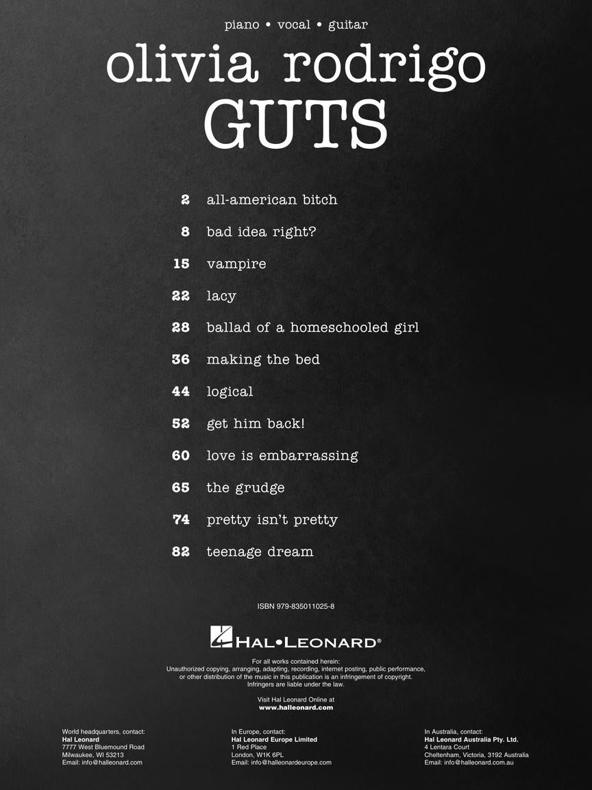 Olivia Rodrigo – Guts