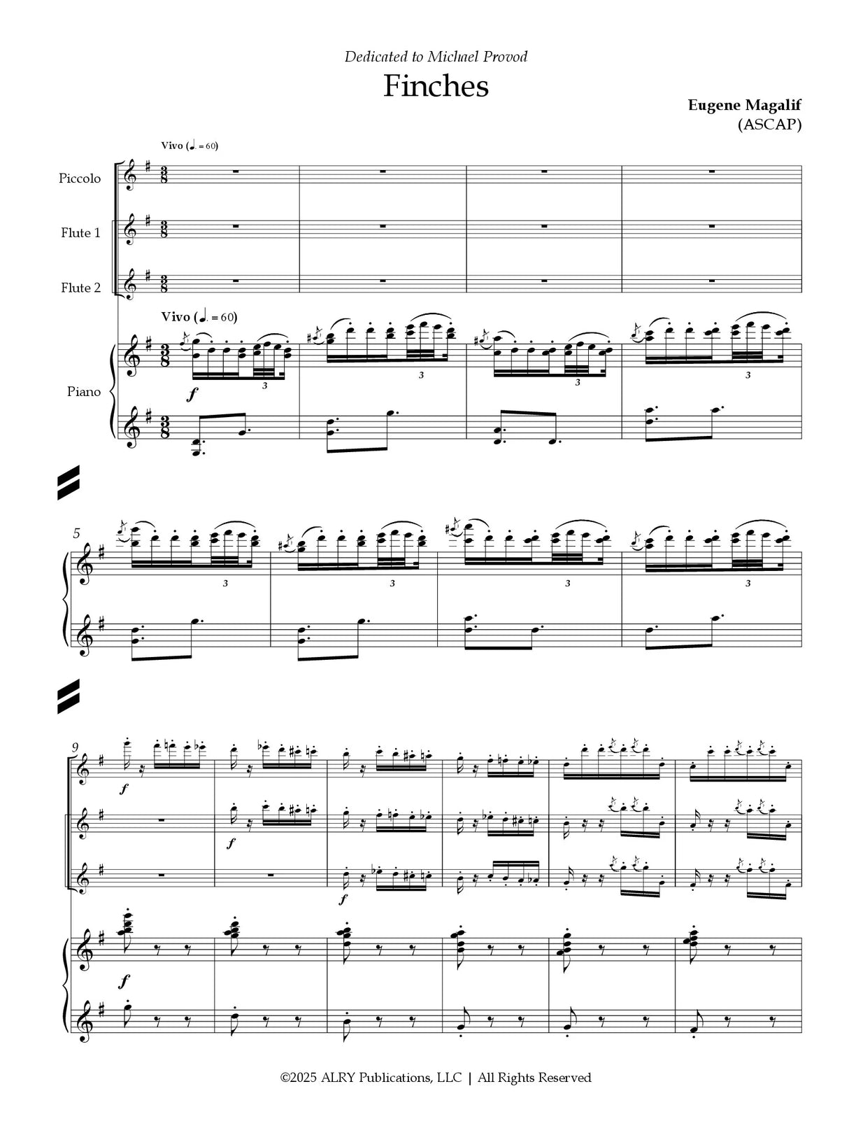 Magalif: Finches